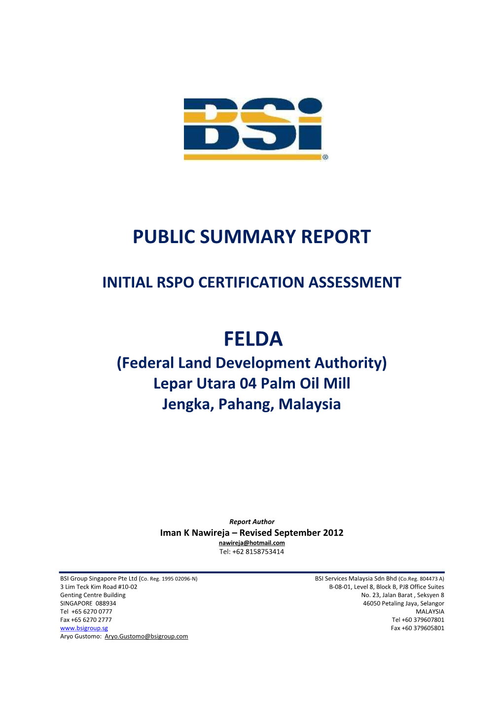 Felda Lepar Utara 4