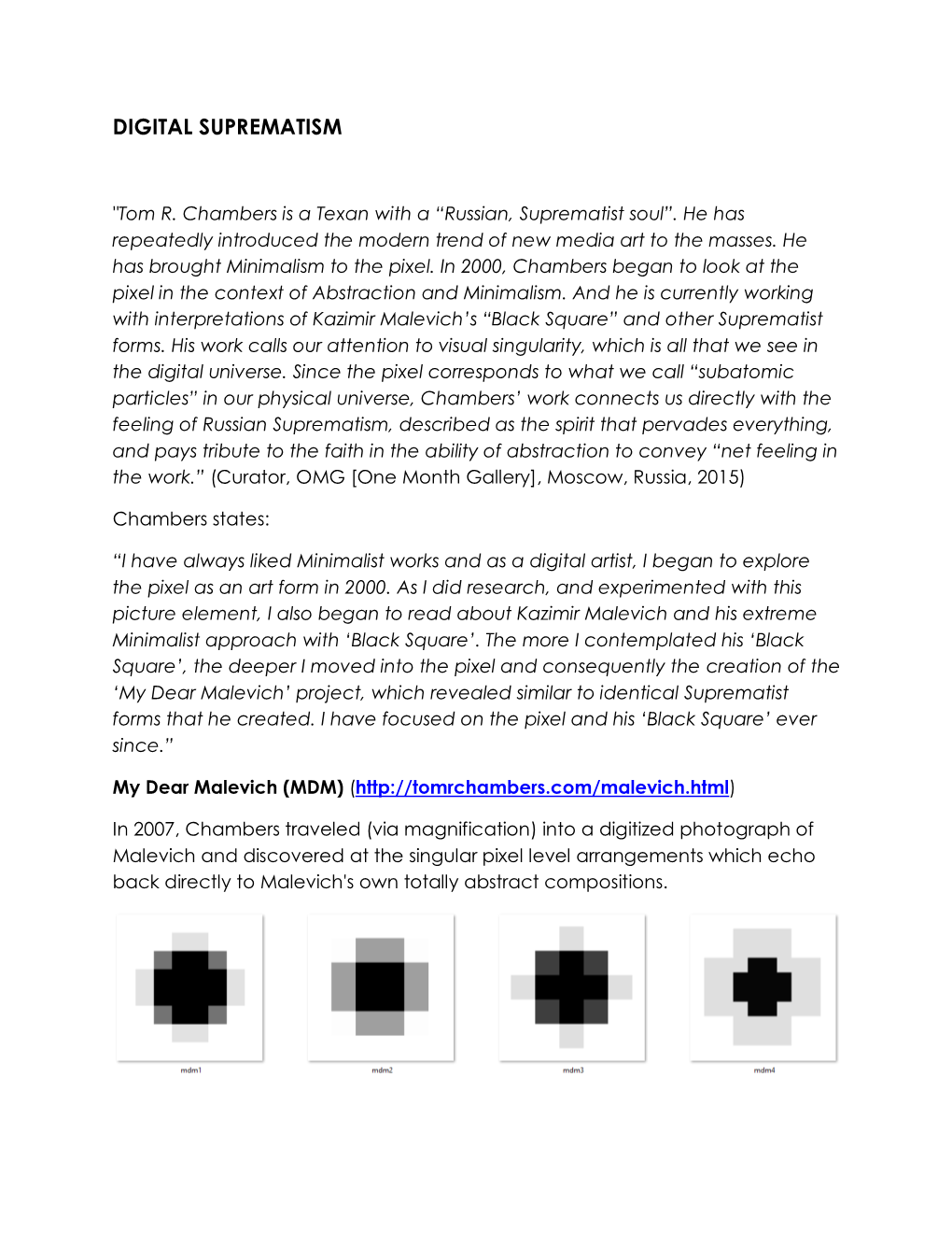 Digital Suprematism Overview