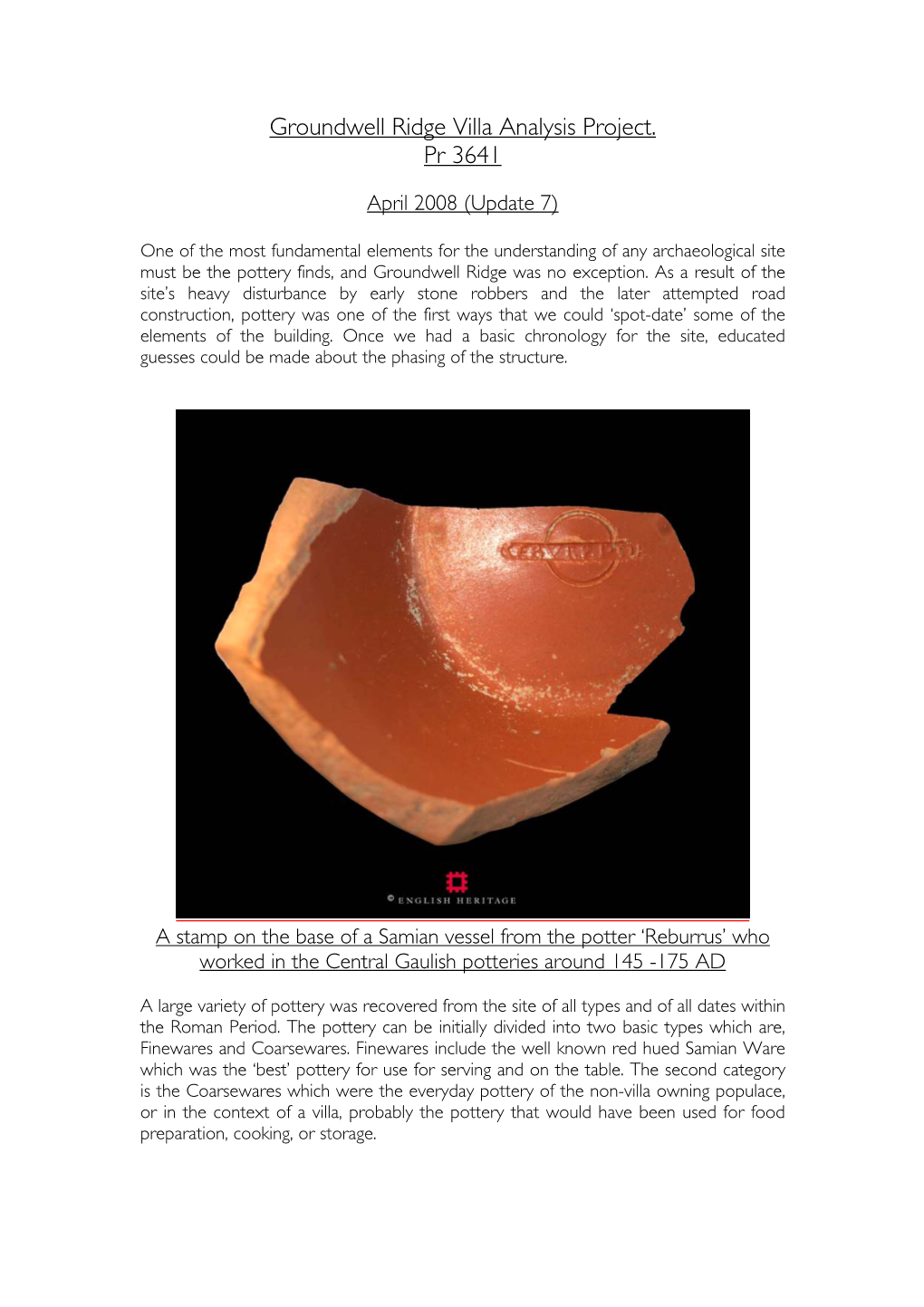 Groundwell Ridge Villa Analysis Project