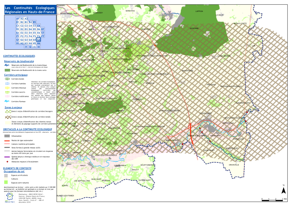 Les Continuités Ecologiques Régionales En Hauts-De-France