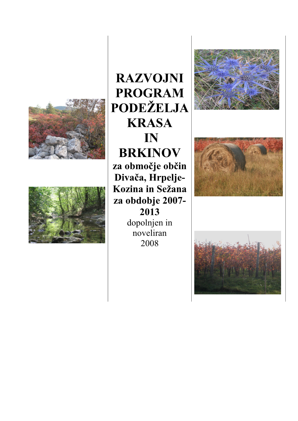 Razvojni Program Podeželja Krasa in Brkinov