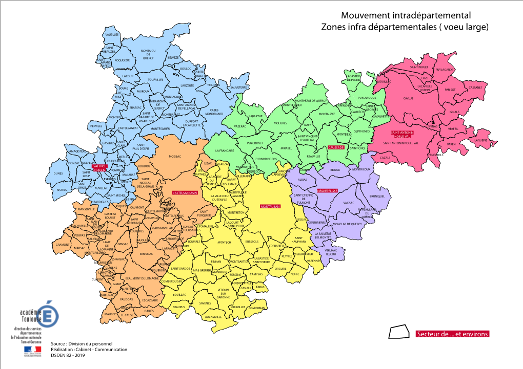 Mouvement Intra Zones Infra Départementalesl