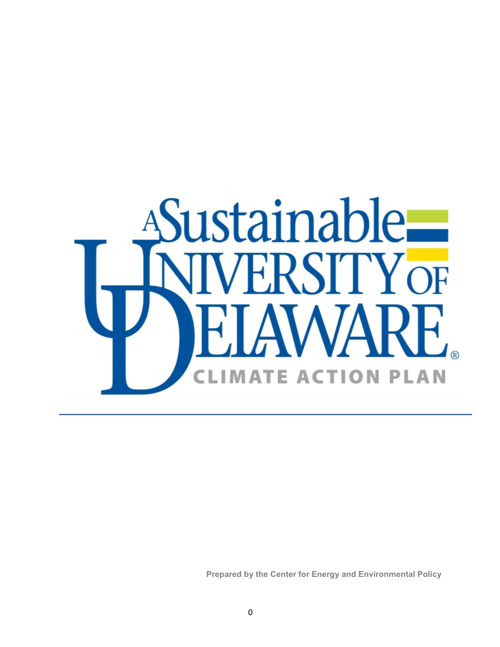 University of Delaware Climate Action Plan.Pdf