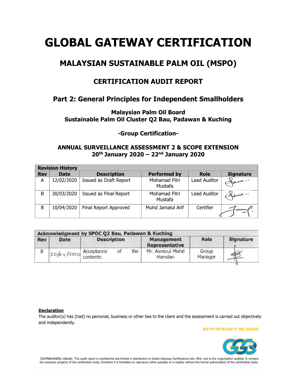 Global Gateway Certifications Sdn Bhd (GGC)