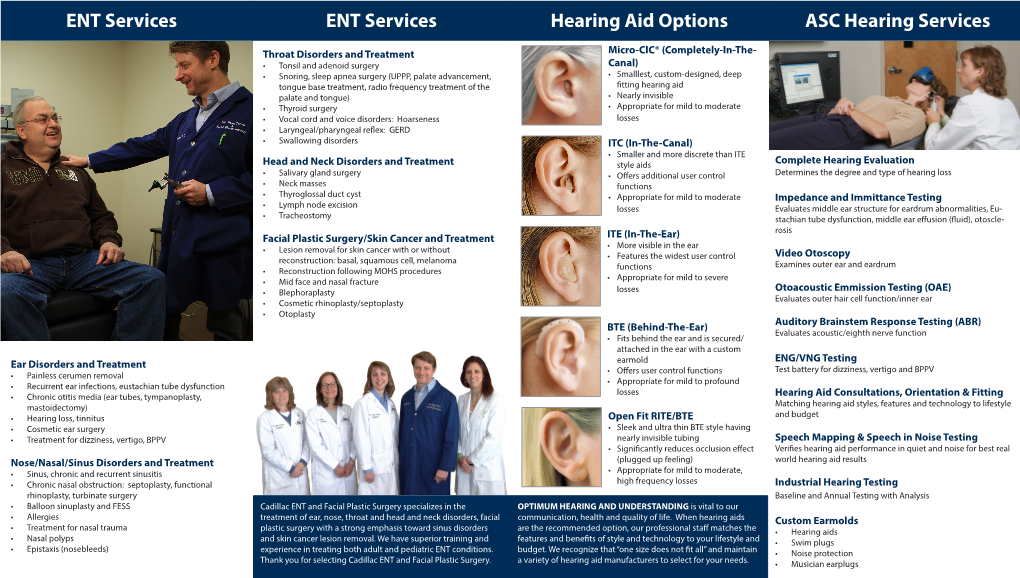 ASC Hearing Clinic Michigan