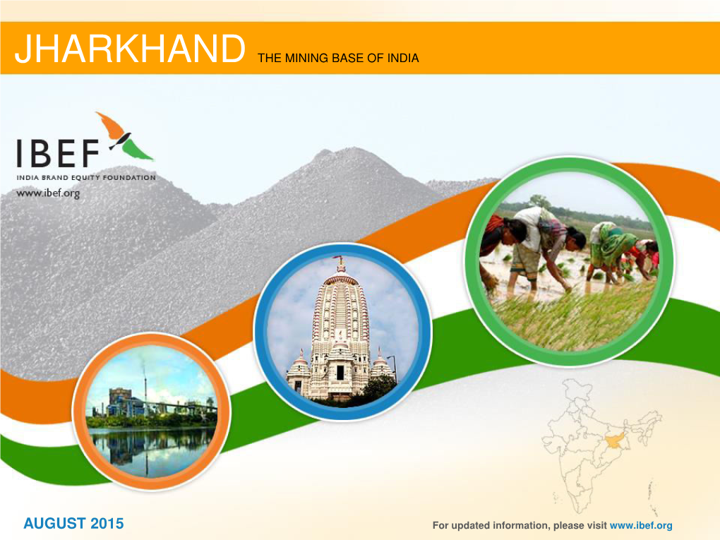 Jharkhand the Mining Base of India