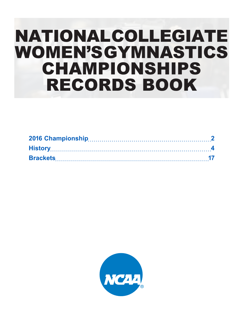 National Collegiate Women's Gymnastics Championships