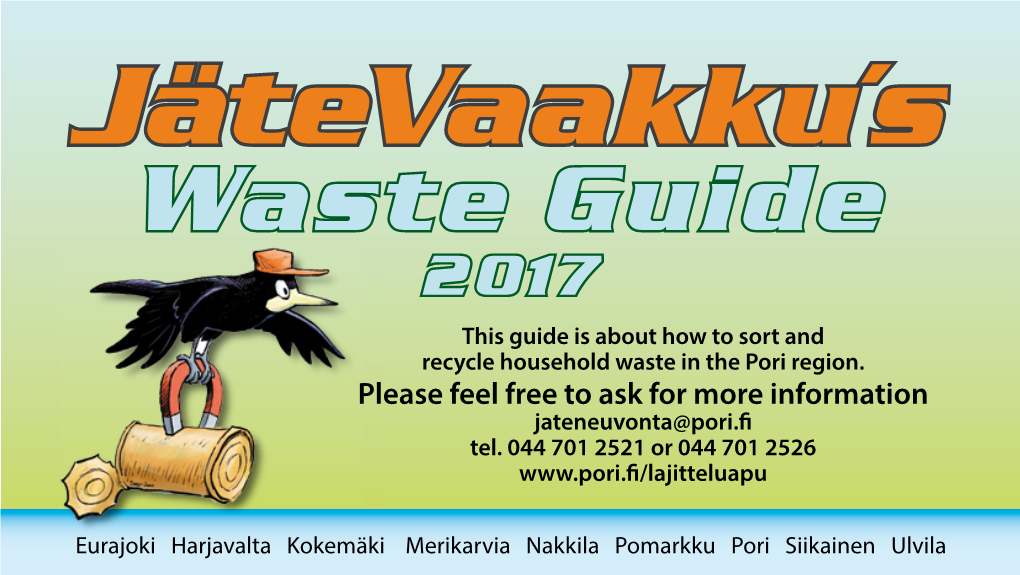 Jätevaakku's Waste Guide