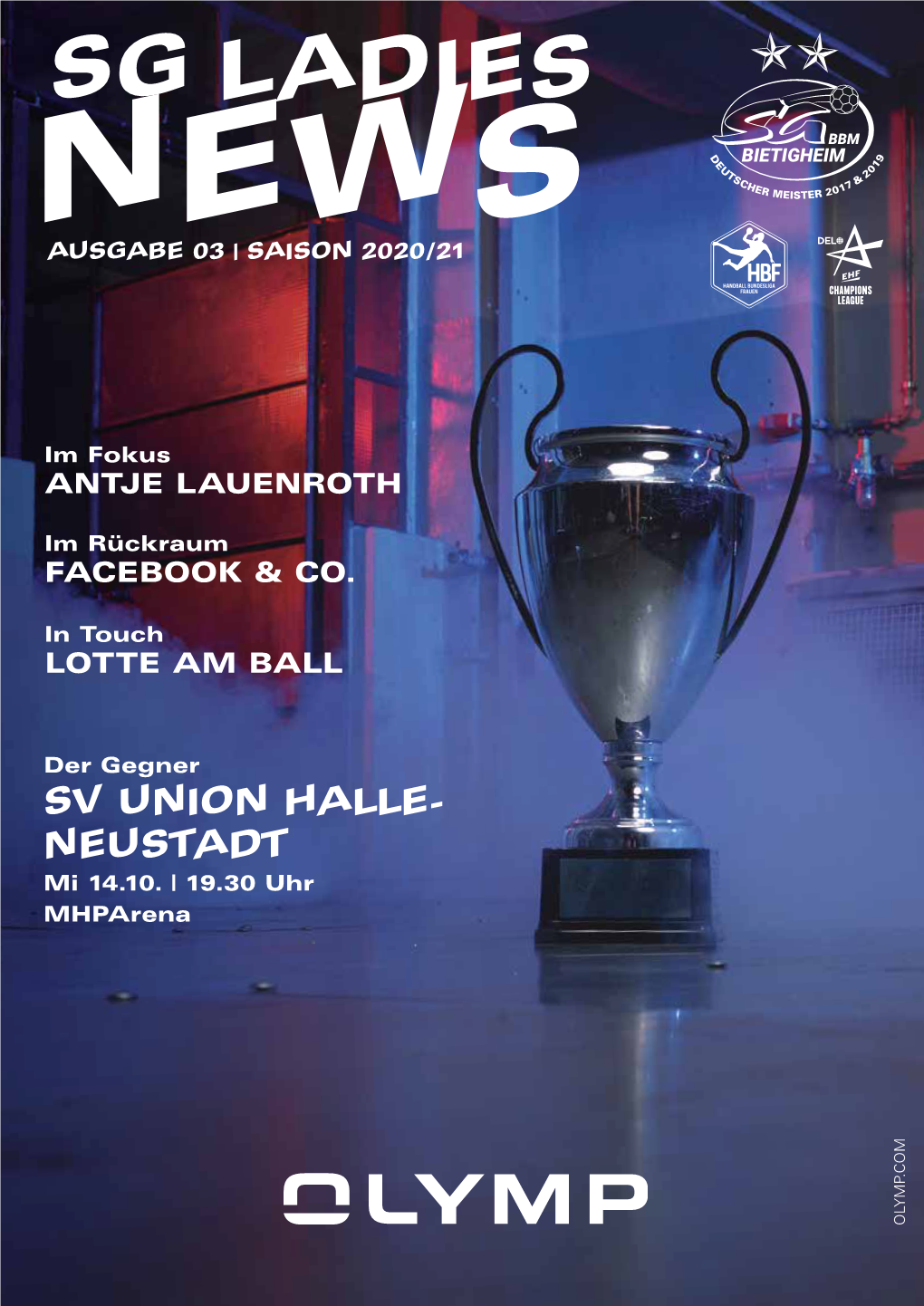 Zum Hallenheft SV Union Halle-Neustadt