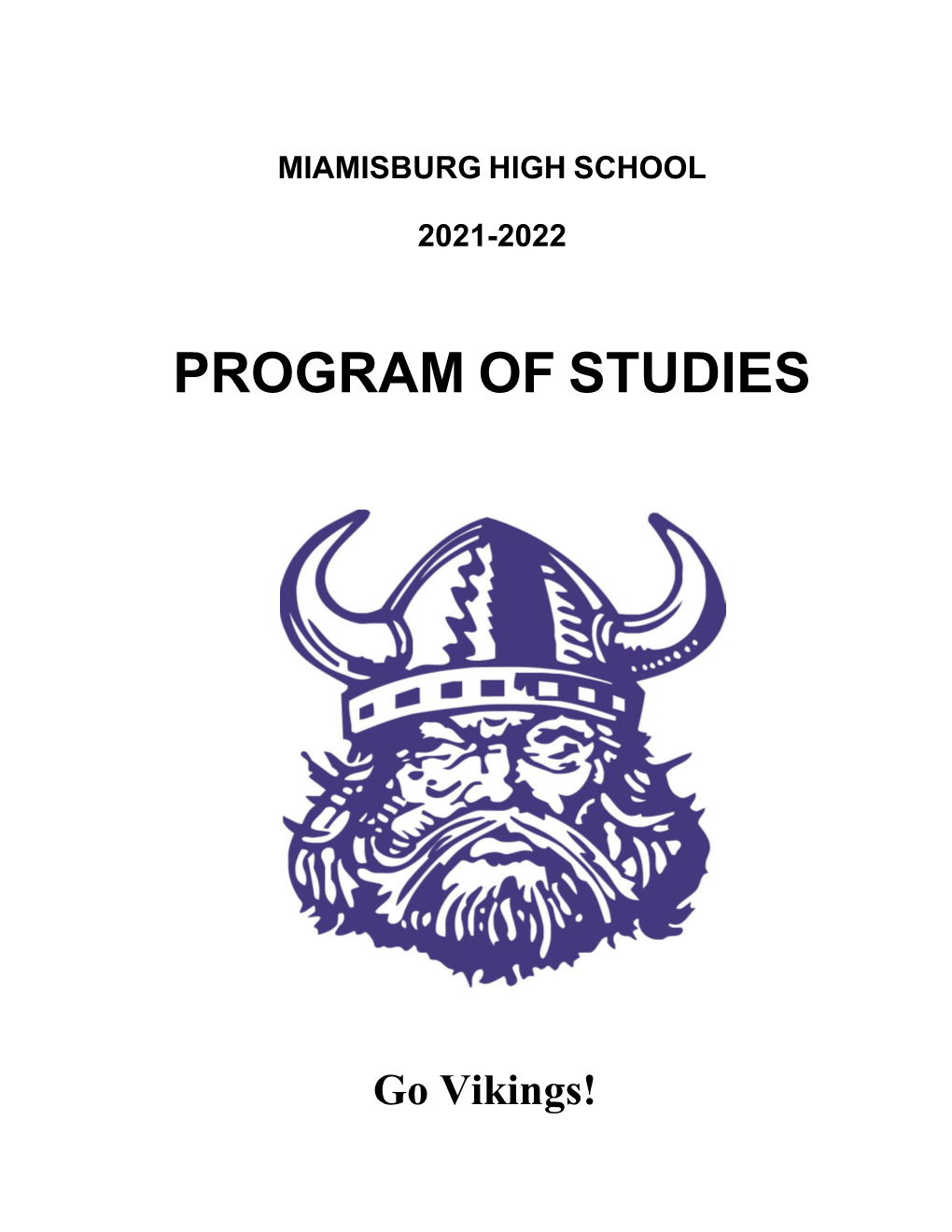 2021-2022 Program of Studies