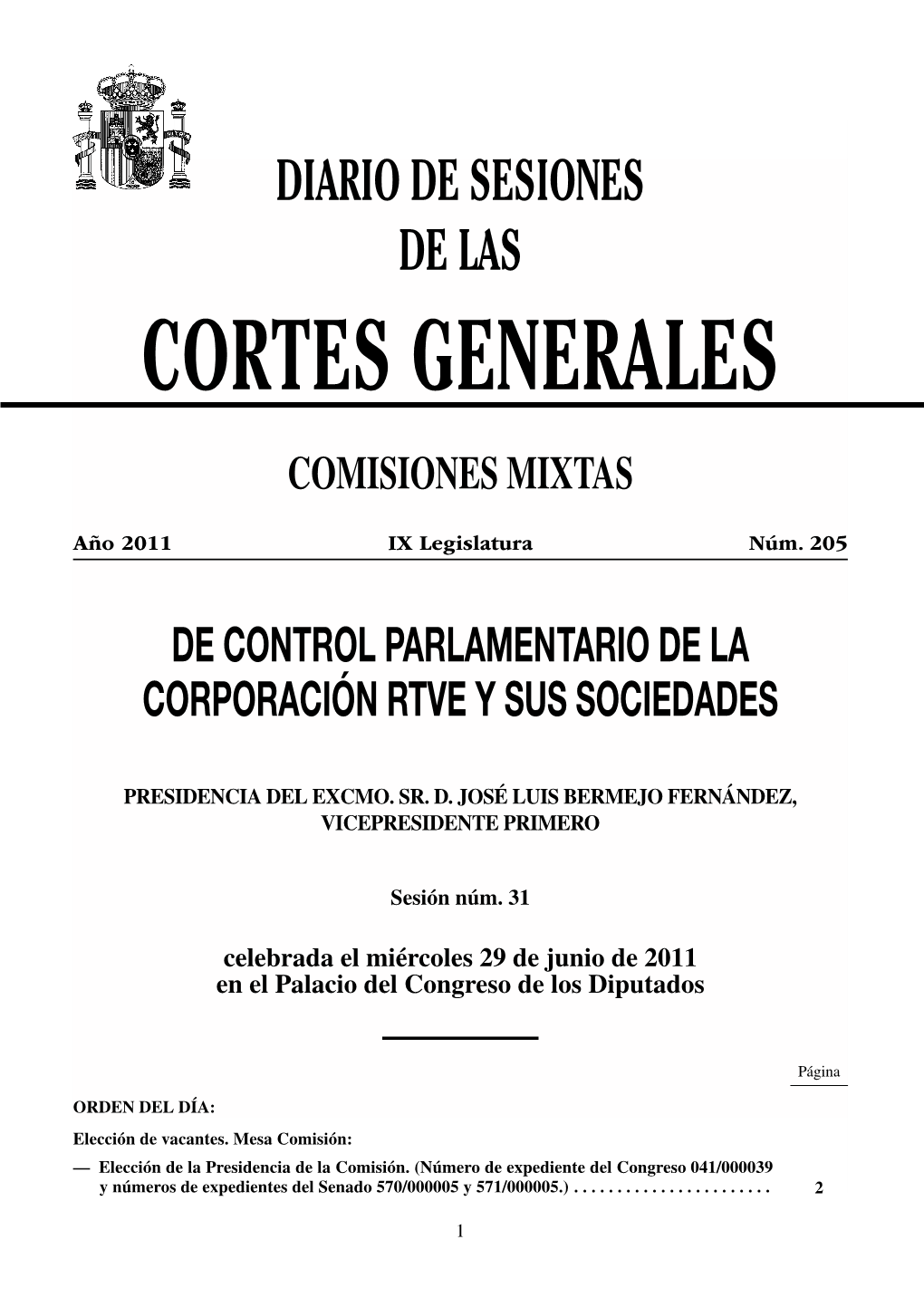 Cortes Generales