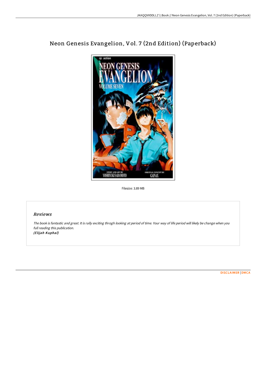 Download Ebook Neon Genesis Evangelion, Vol. 7