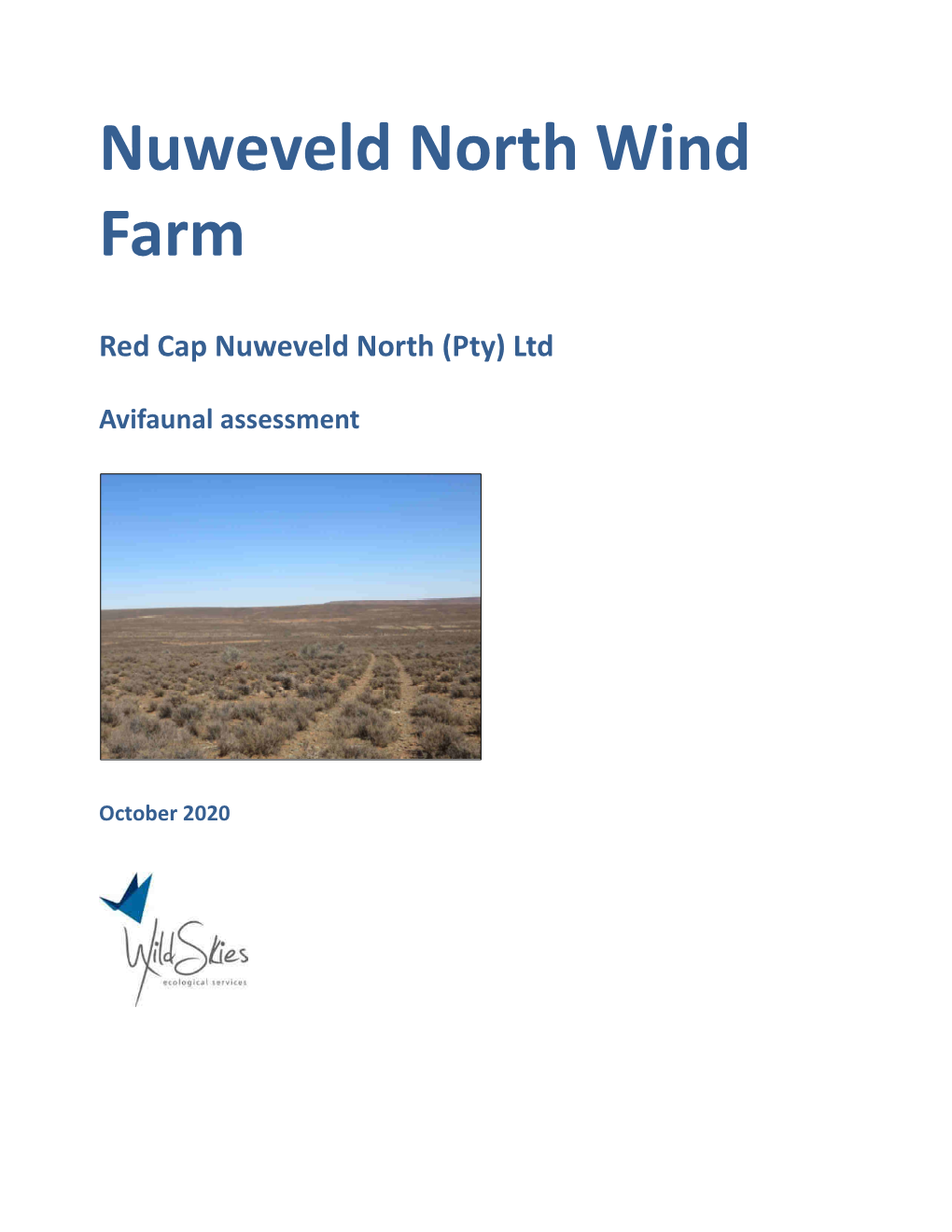 Nuweveld North Wind Farm