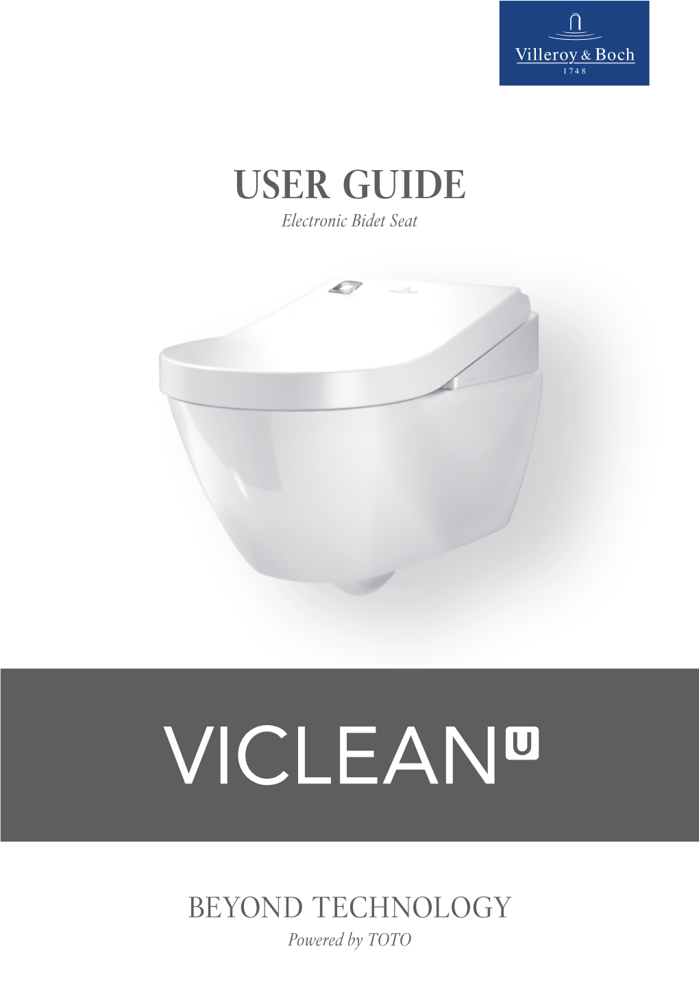 USER GUIDE Electronic Bidet Seat