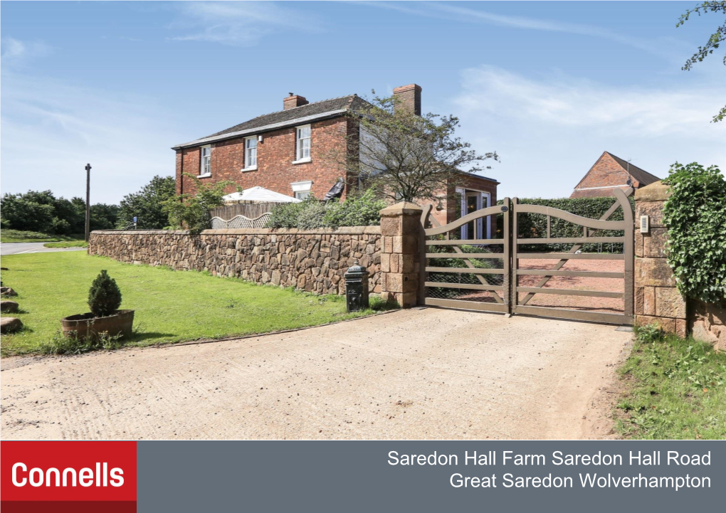 Saredon Hall Farm Saredon Hall Road Great Saredon Wolverhampton