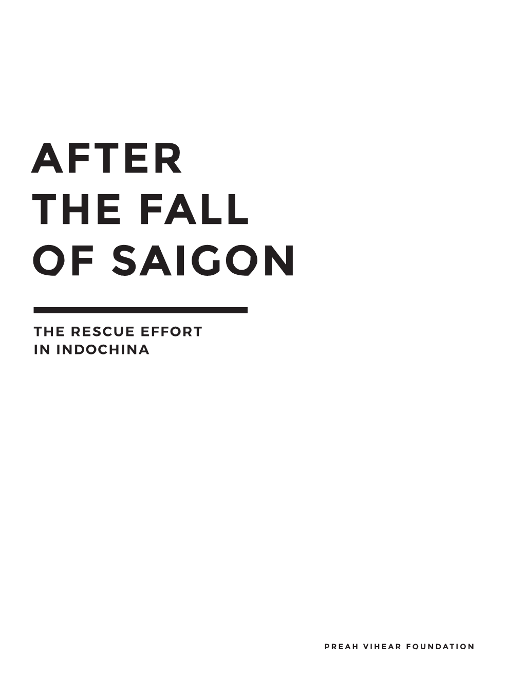 After the Fall of Saigon