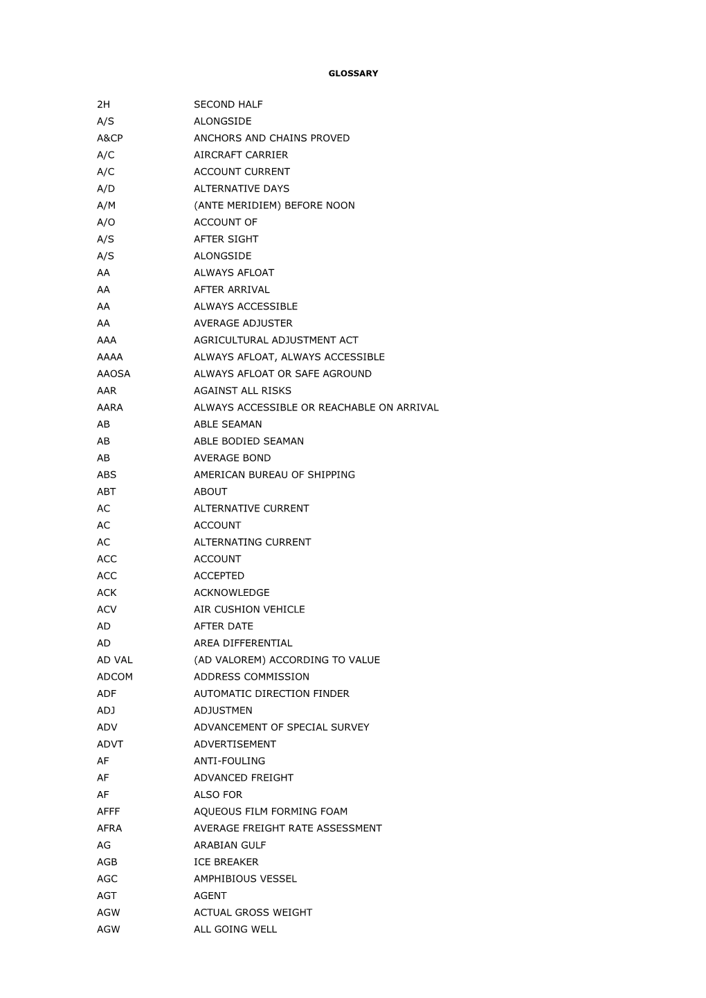 13-SHIPPING-GLOSSARY.Pdf