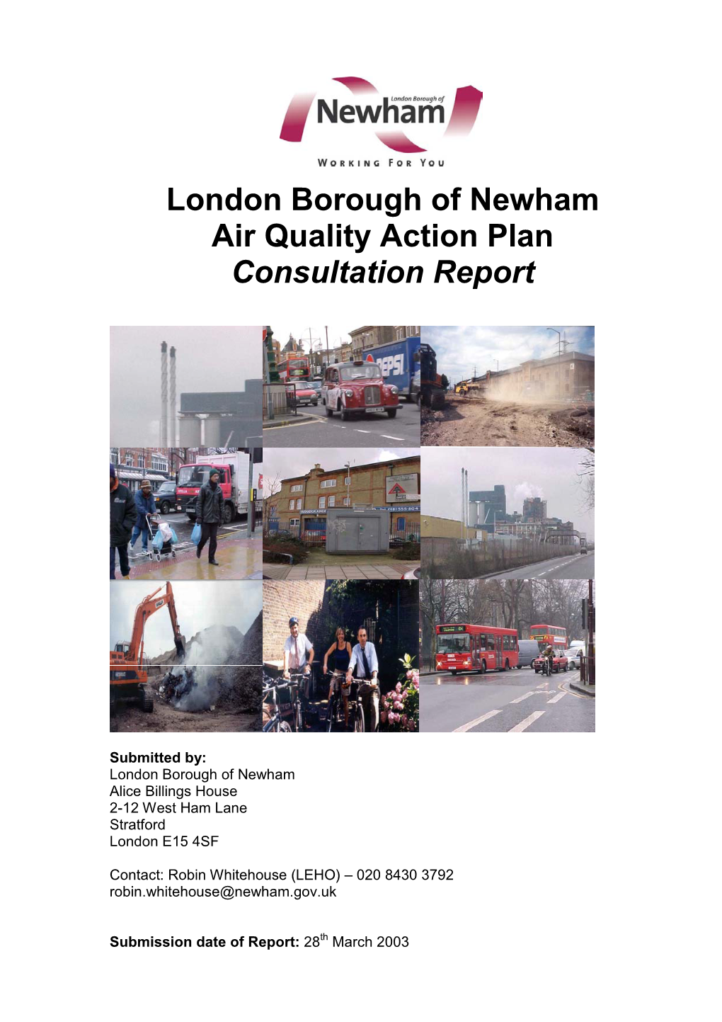 Air Quality Action Plan Consultation Report