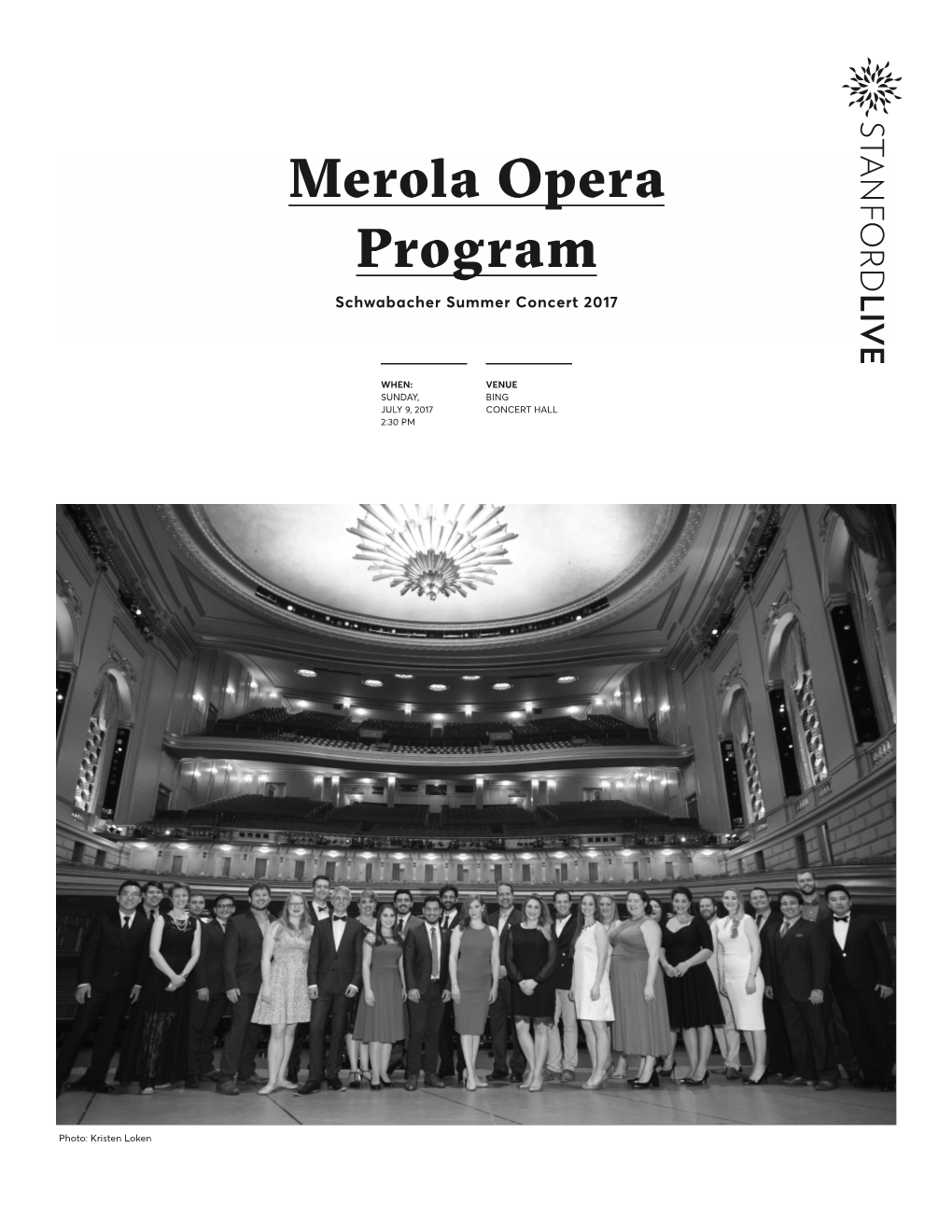 Merola Opera Program: Schwabacher Summer Concert