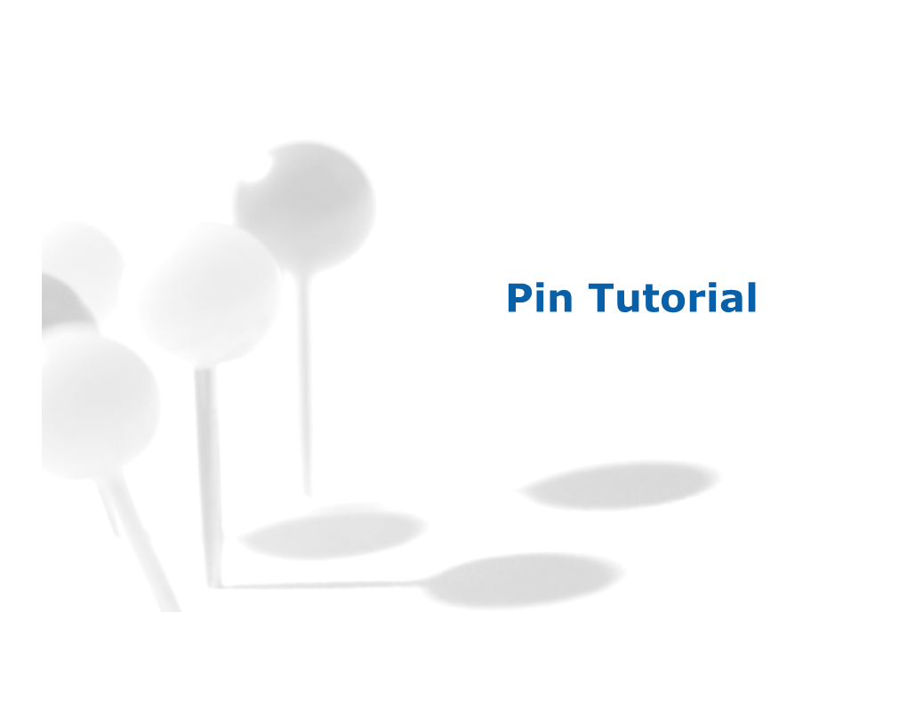 Pin Tutorial What Is Instrumentation?