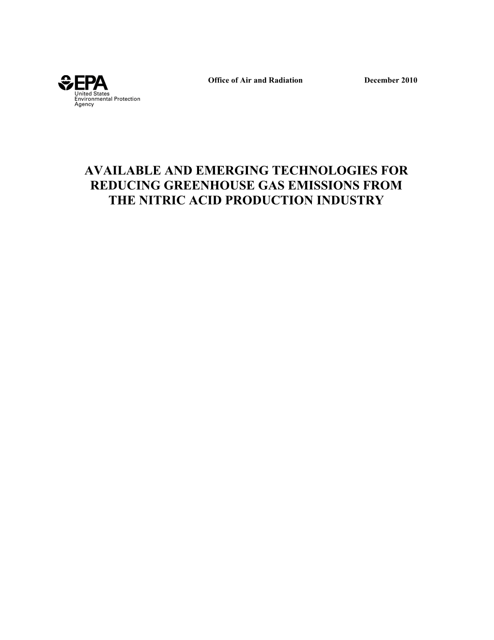 Nitric Acid Plants (PDF)