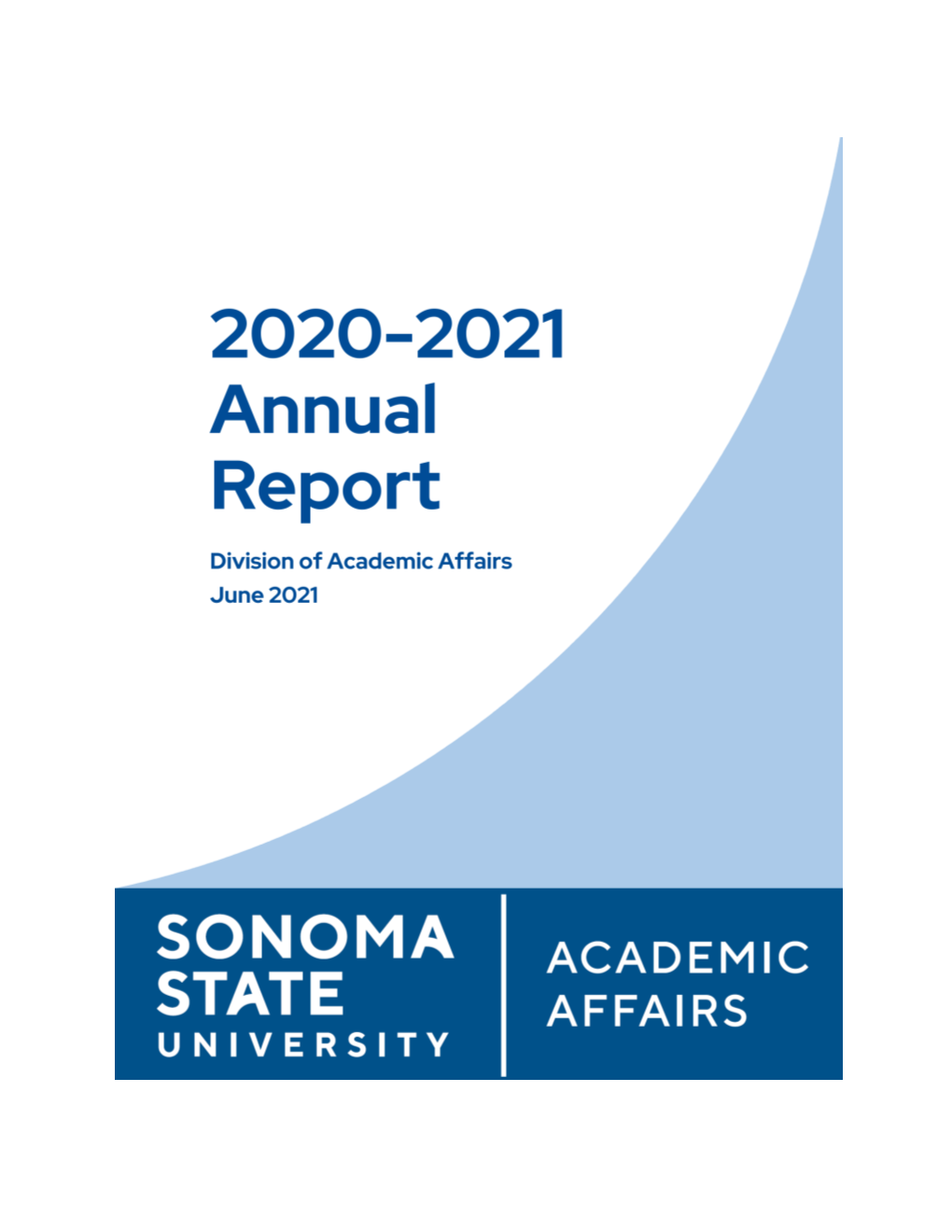 Academic Affairs Annual Report 2020-2021