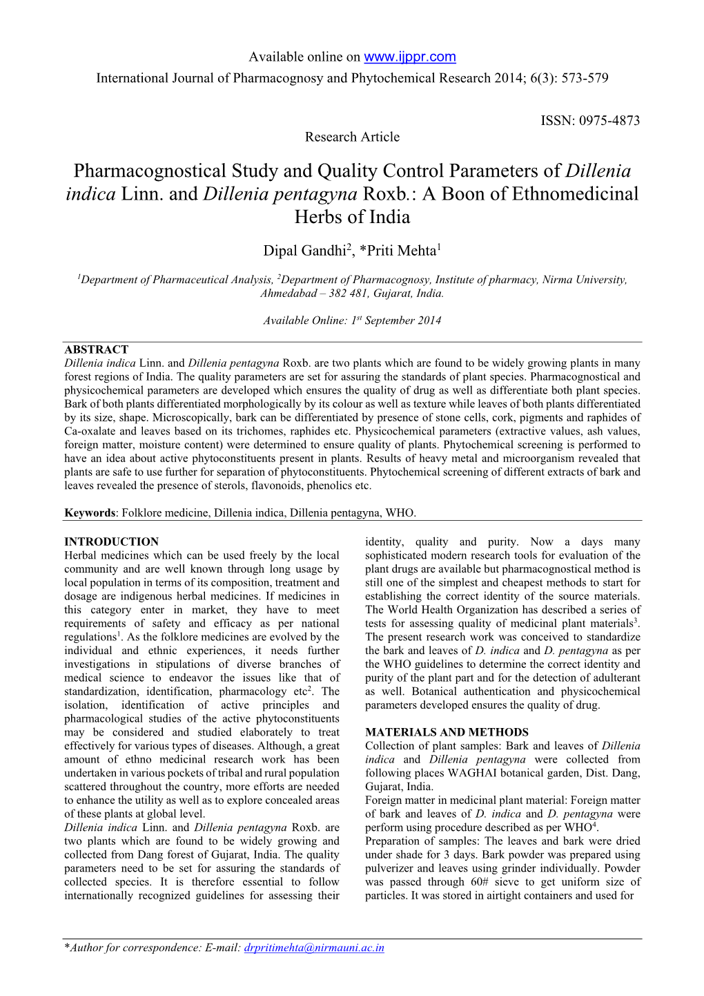 Dillenia Pentagyna Roxb.: a Boon of Ethnomedicinal Herbs of India