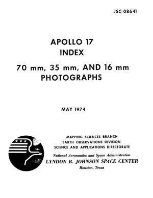 Apollo 17 Index
