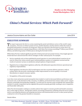China's Postal Services