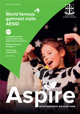World Famous Gymnast Visits AESG!