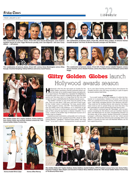 Glitzy Golden Globes Launch Hollywood Awards Season