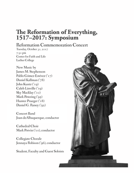 Reformation Program