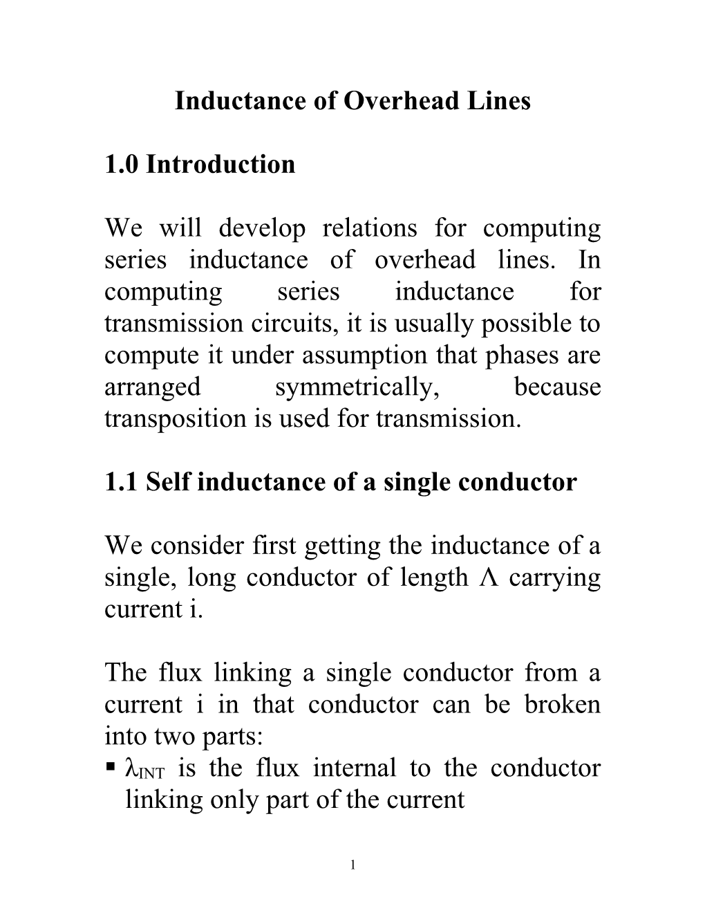 Notes 5: Symmetrical Components