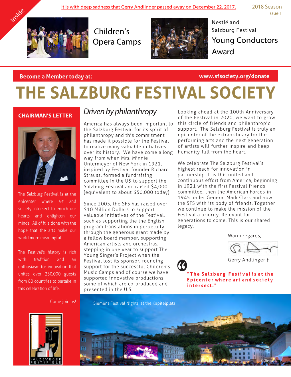 The Salzburg Festival Society