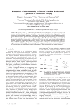 Synthesis and Applications in Fluorescence Imaging