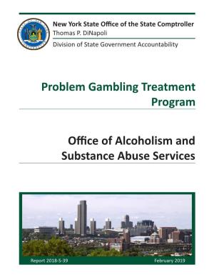 Problem Gambling Treatment Program