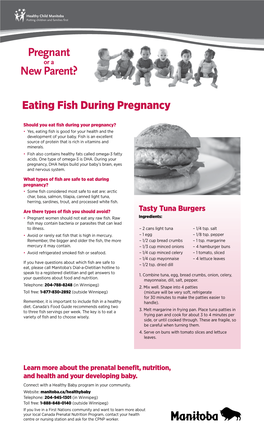 Eating Fish During Pregnancy (PDF)