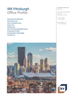 Pittsburgh Local Office Brochure 200