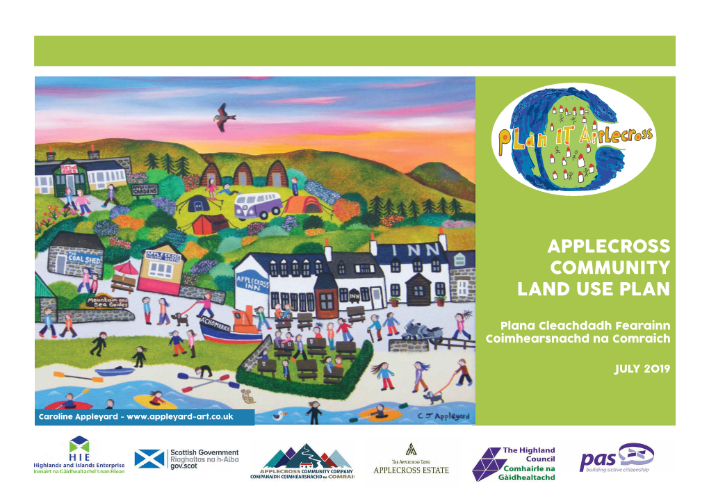 Applecross Community Land Use Plan