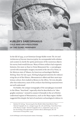 Kubler's Sarcophagus