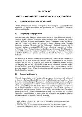 Thailand's Development of AML-CFT Regime