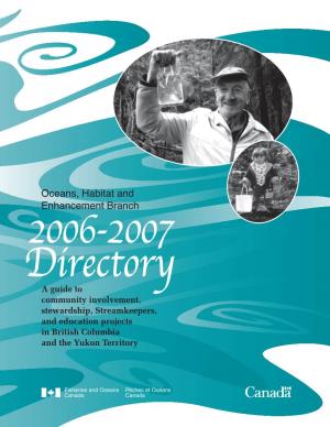 Oceans, Habitat and Enhancement Branch 2006-2007