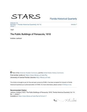 The Public Buildings of Pensacola, 1818