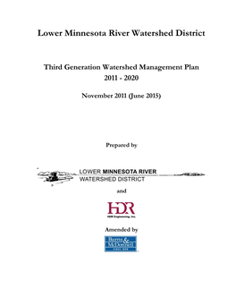 Lower Minnesota River Watershed District