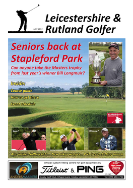 Leicestershire & Rutland Golfer Magazine