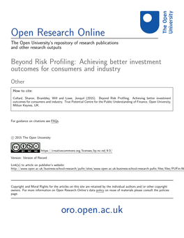 Open Research Online Oro.Open.Ac.Uk