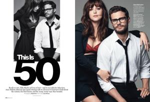 Dakota Johnson and Jamie Dorman Talk 50 Shades of Grey, Glamour