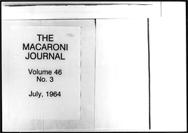 Macaroni Journal