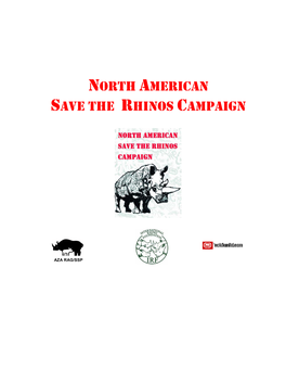 North American Save the Rhinos Campaign