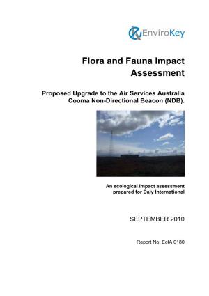 Flora and Fauna Impact Assessment